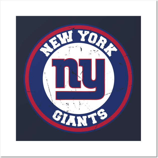 New York Giants Football Retro! Wall Art by RUS